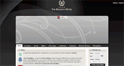 Desktop Screenshot of hotelregency.it